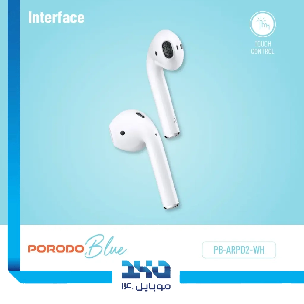 هندزفری بی سیم پرودو مدل Blue Deep Bass Earbuds 2