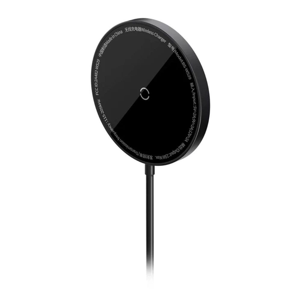 شارژر بیسیم 15 وات بیسوس مدل Simple Mini3