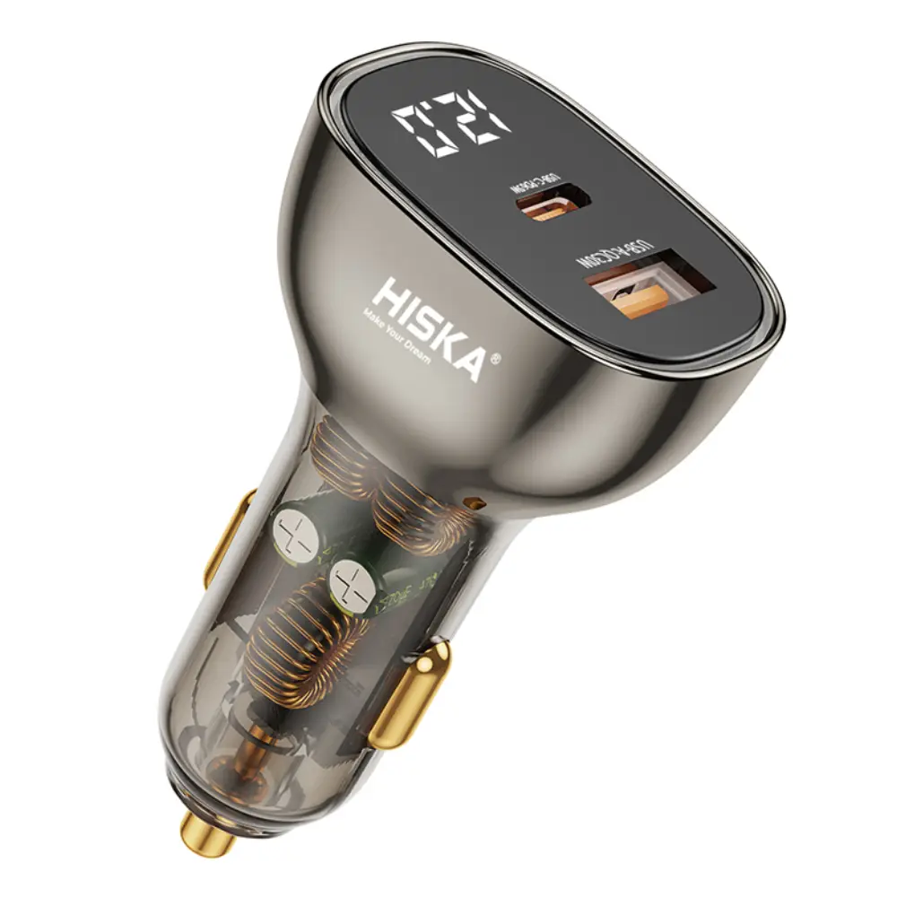 شارژر فندکی 95 وات هیسکا مدل HCC-326