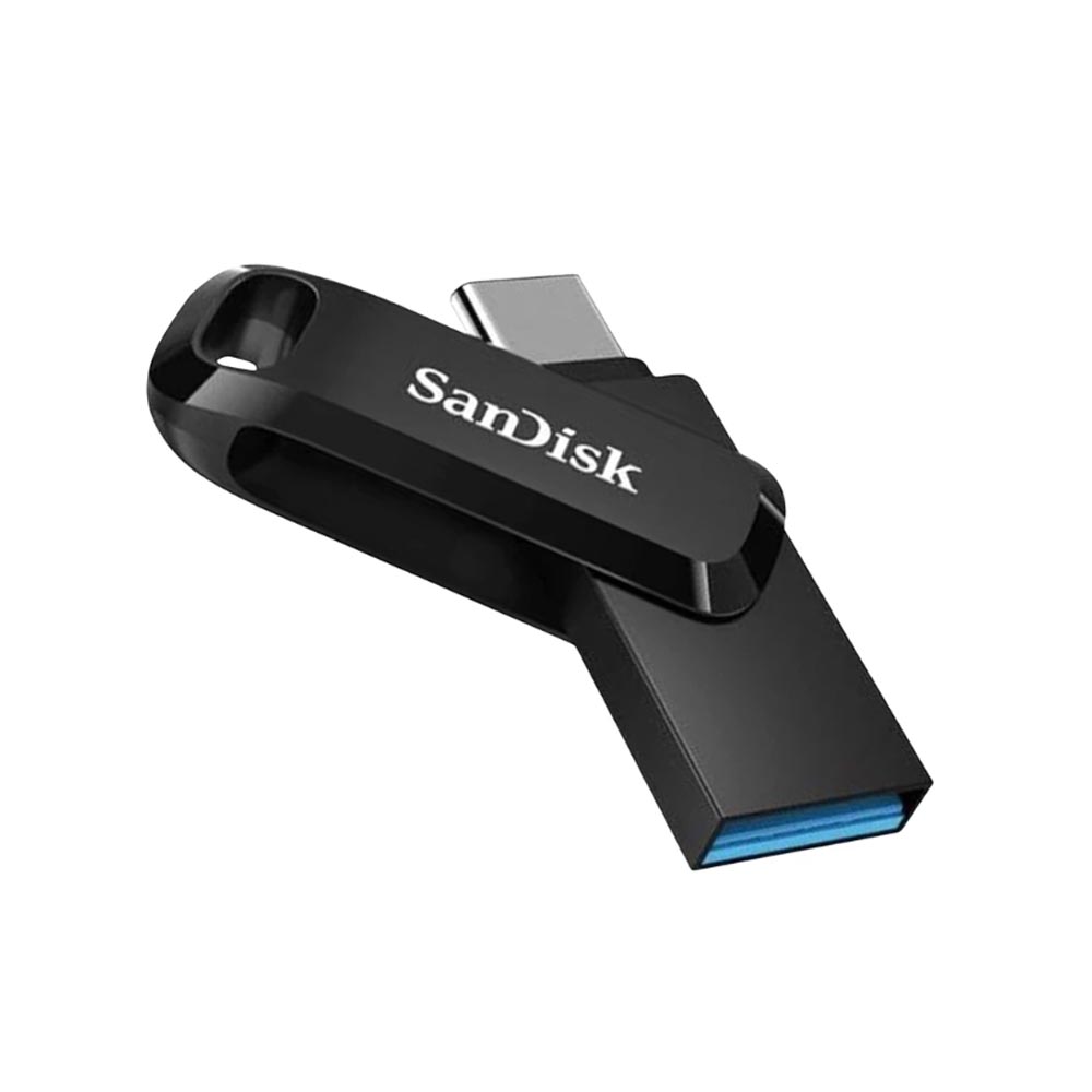 فلش مموری سن‌دیسک مدل (Ultra Dual Drive Go) ظرفیت 64 گیگابایت