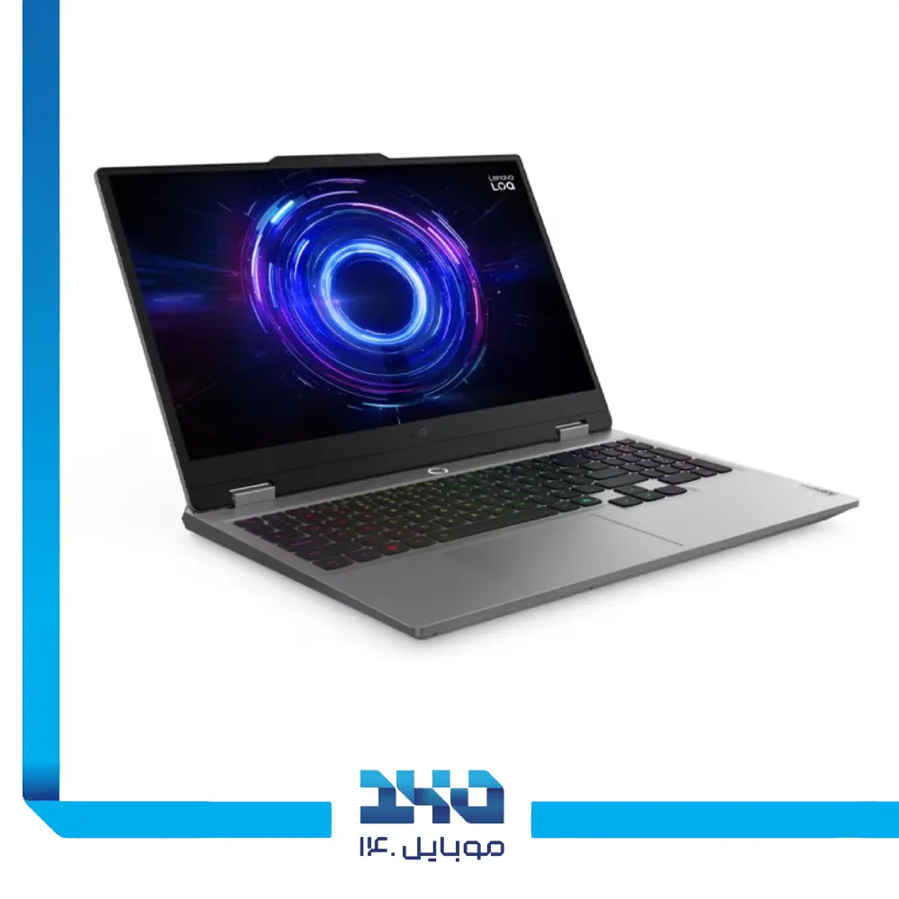 لپ تاپ لنوو 15 اینچ مدل LOQ 15IRX10 i7-14700HX-24GB-512GB-RTX5060