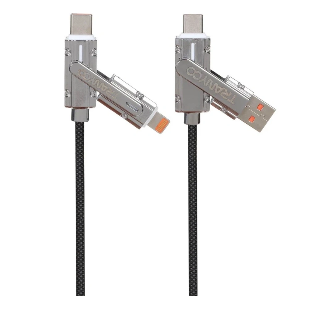 کابل تبدیل USB / USB-C به لایتنینگ/ USB-C ترانیو مدل CL10