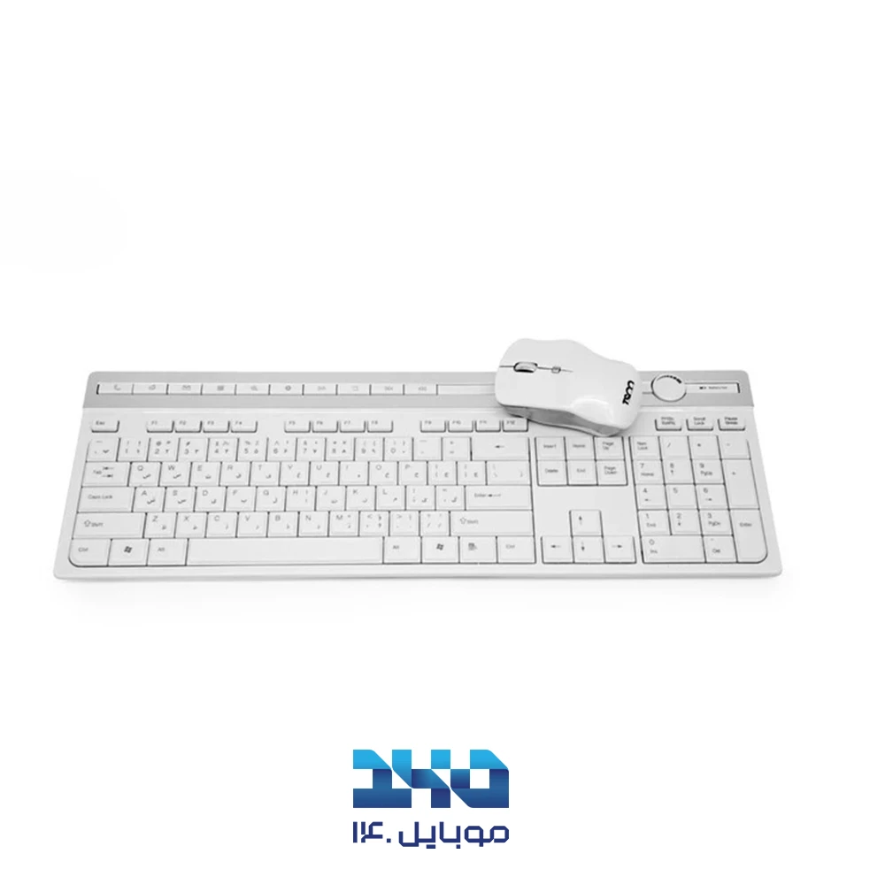 کیبورد و ماوس بی‌سیم تسکو مدل TKM 7106W