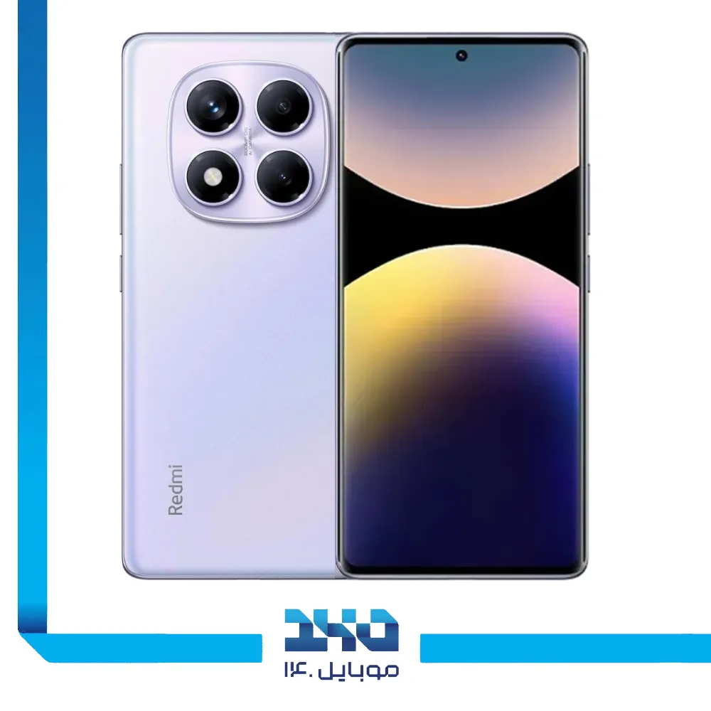 گوشی موبایل شیائومی مدل Redmi Note 14 Pro ظرفیت 256 گیگابایت رم 8 گیگابایت | دارای شارژر