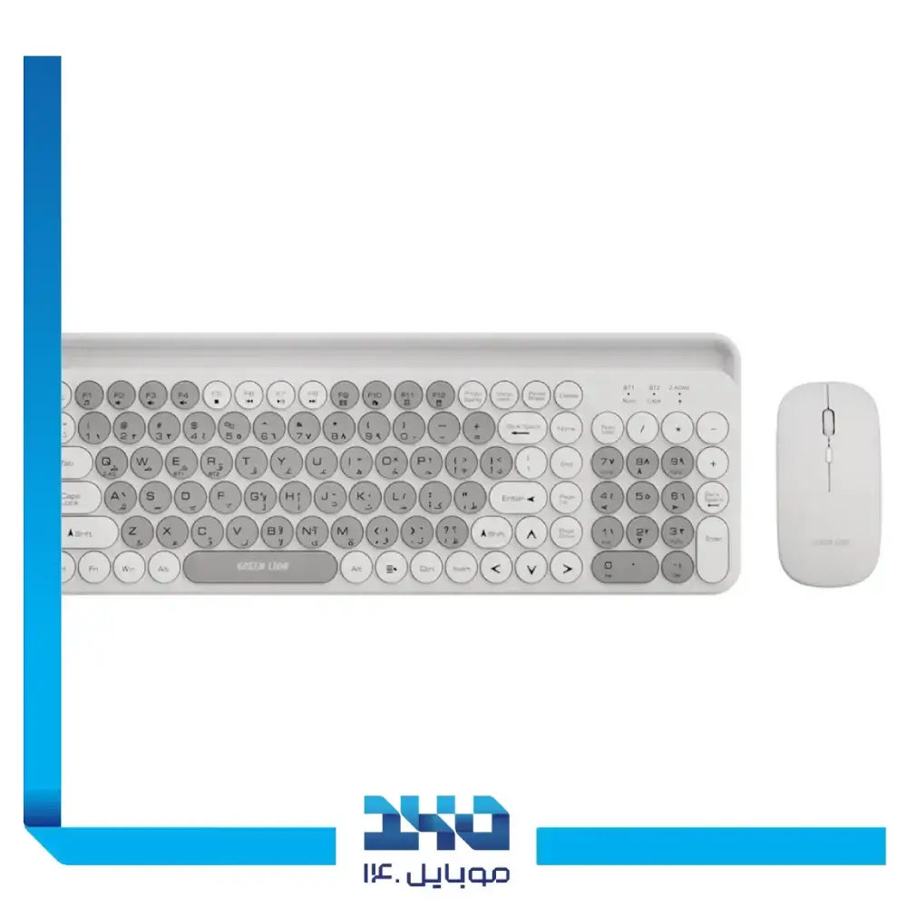 کیبورد و ماوس بی سیم گرین لاین مدل Wireless Duo | Mouse With Keyboard