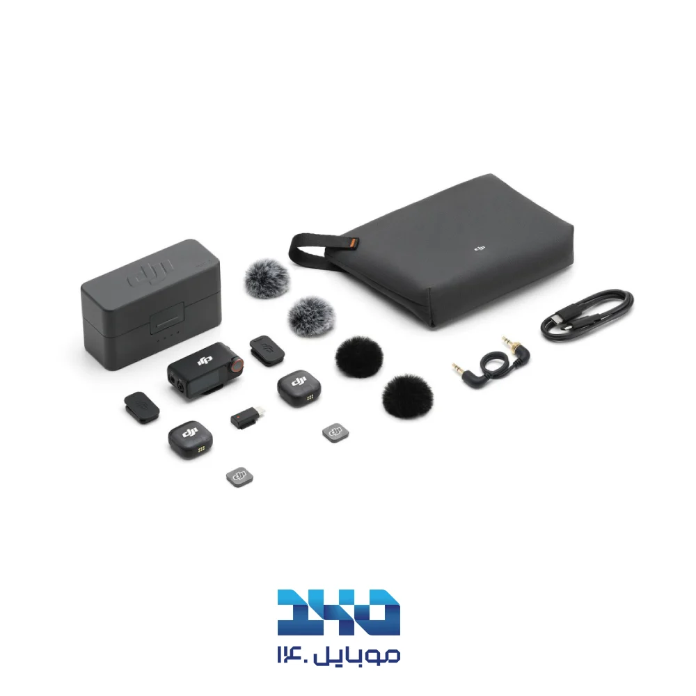 میکروفون یقه‌ای بی‌سیم دی جی آی مدل Mic 3