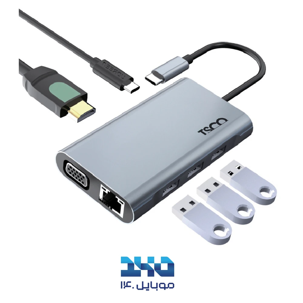 هاب USB-C تسکو مدل THU 1171