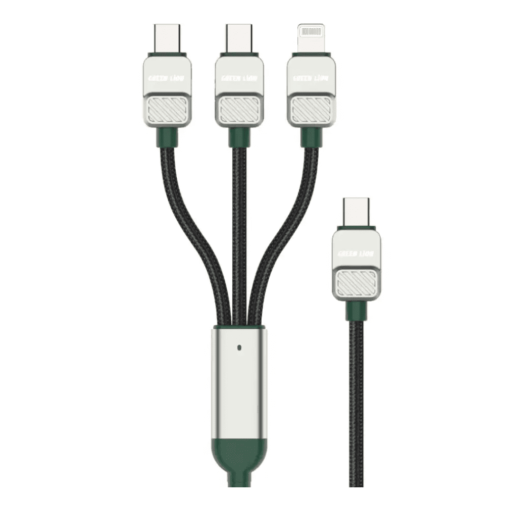 کابل 3 در 1 گرین لاین مدل (GN3N1ECCGNBK)