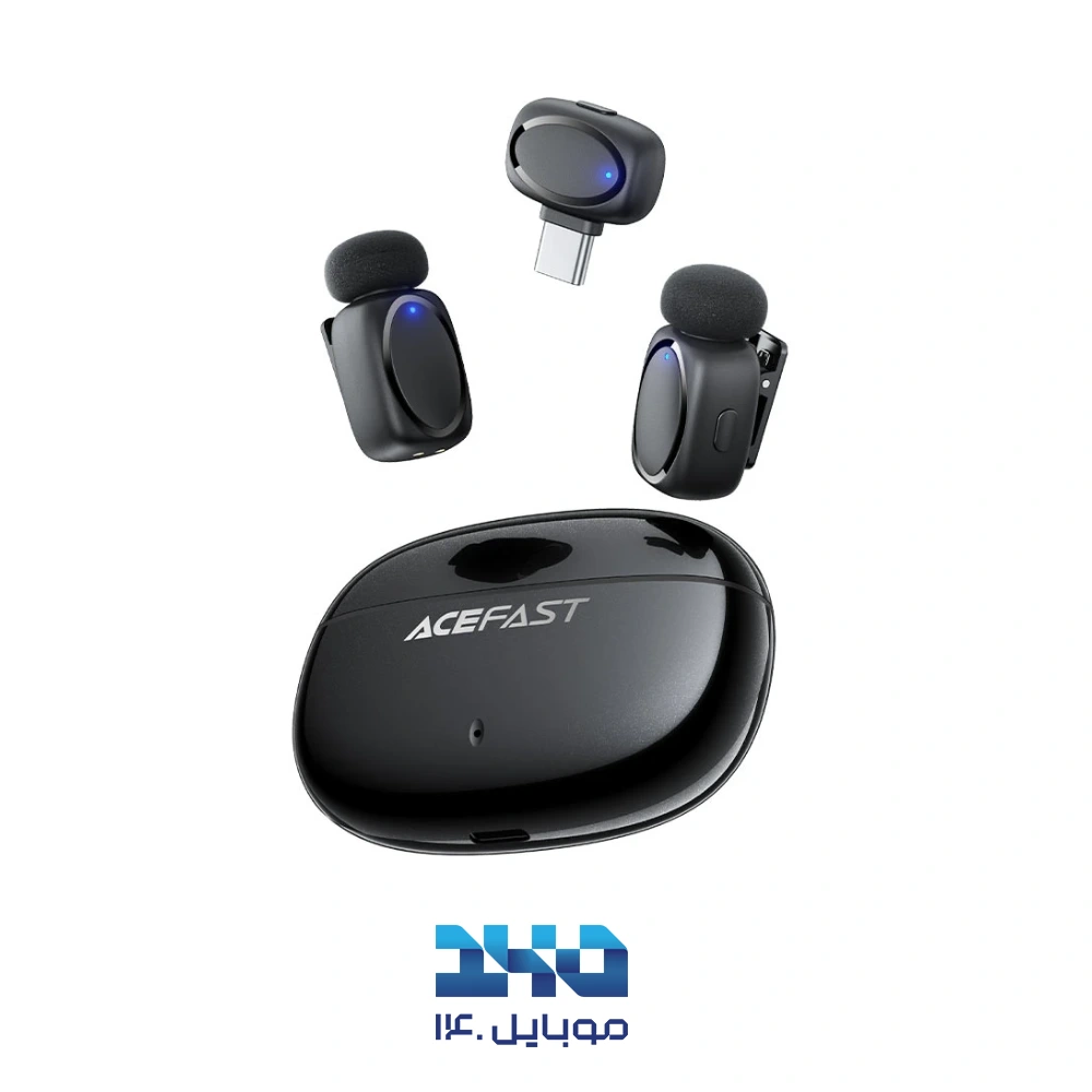 ست میکروفون بی‌سیم ایس فست مدل R2 با درگاه Type-C