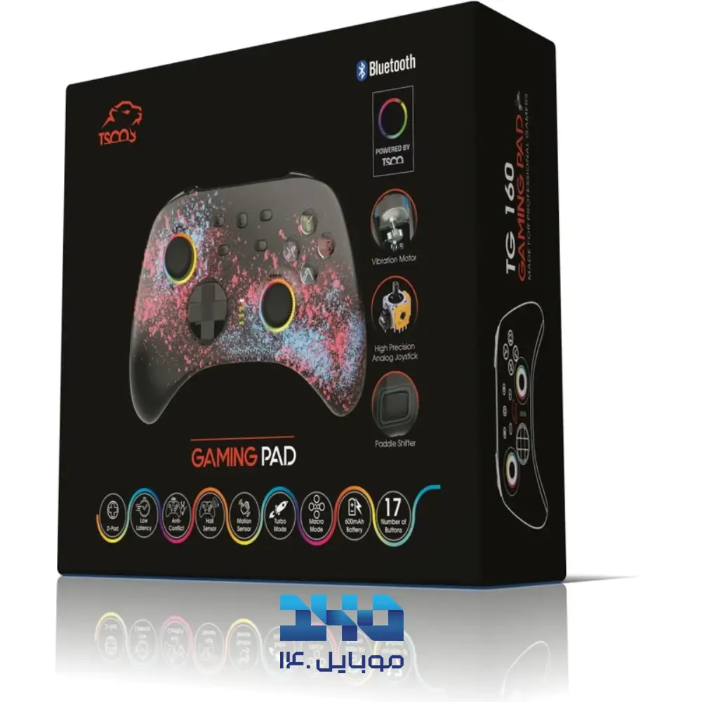 دسته بازی تسکو مدل TG 160W