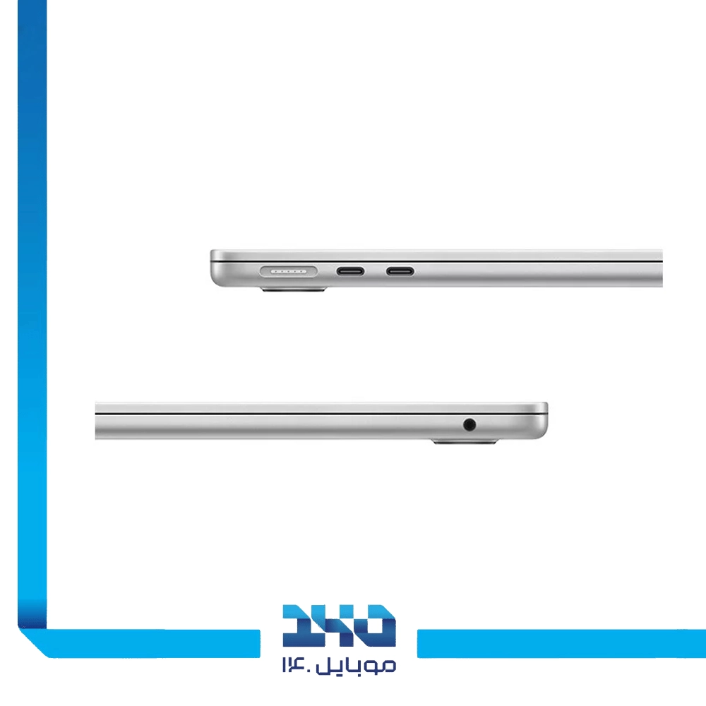 لپ تاپ 13.6 اینچی اپل مدل MacBook Air MW0W3 2025 16GB 256GB LLA