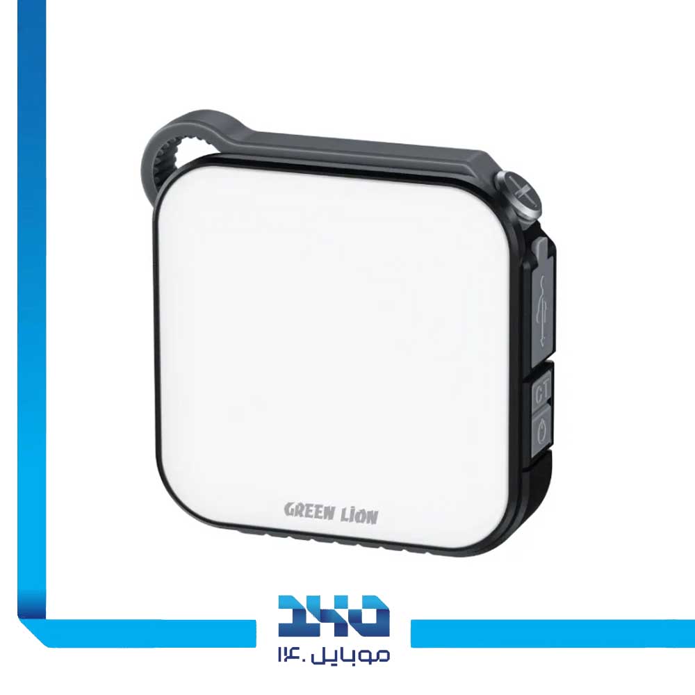 چراغ LED پرتابل خورشیدی پاوربانکدار گرین لاین Lumix