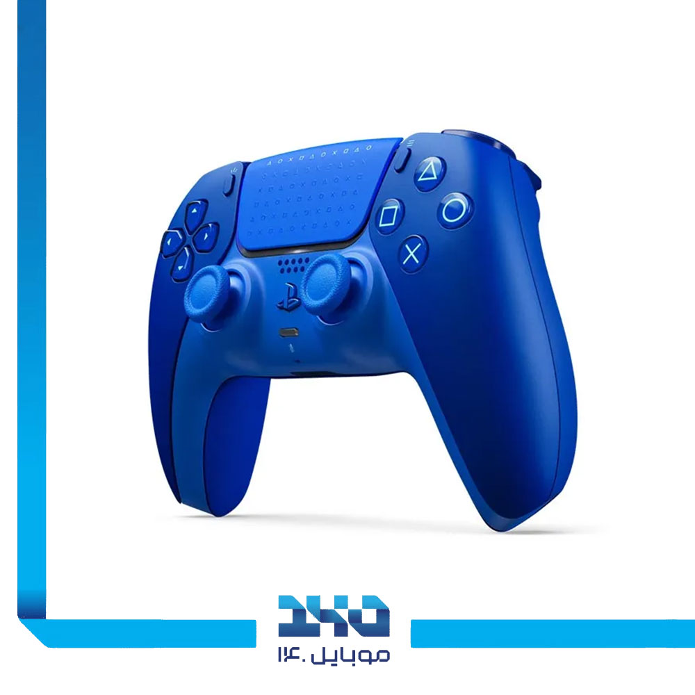 دسته بازی بی سیم سونی مدل نسخه محدود Icon Blue