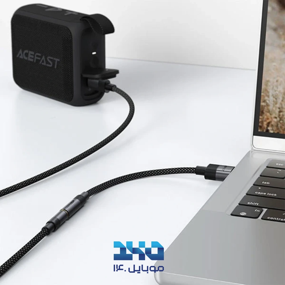کابل تبدیل USB به پورت AUX ایس فست مدل J13 طول 15 سانتیمتر