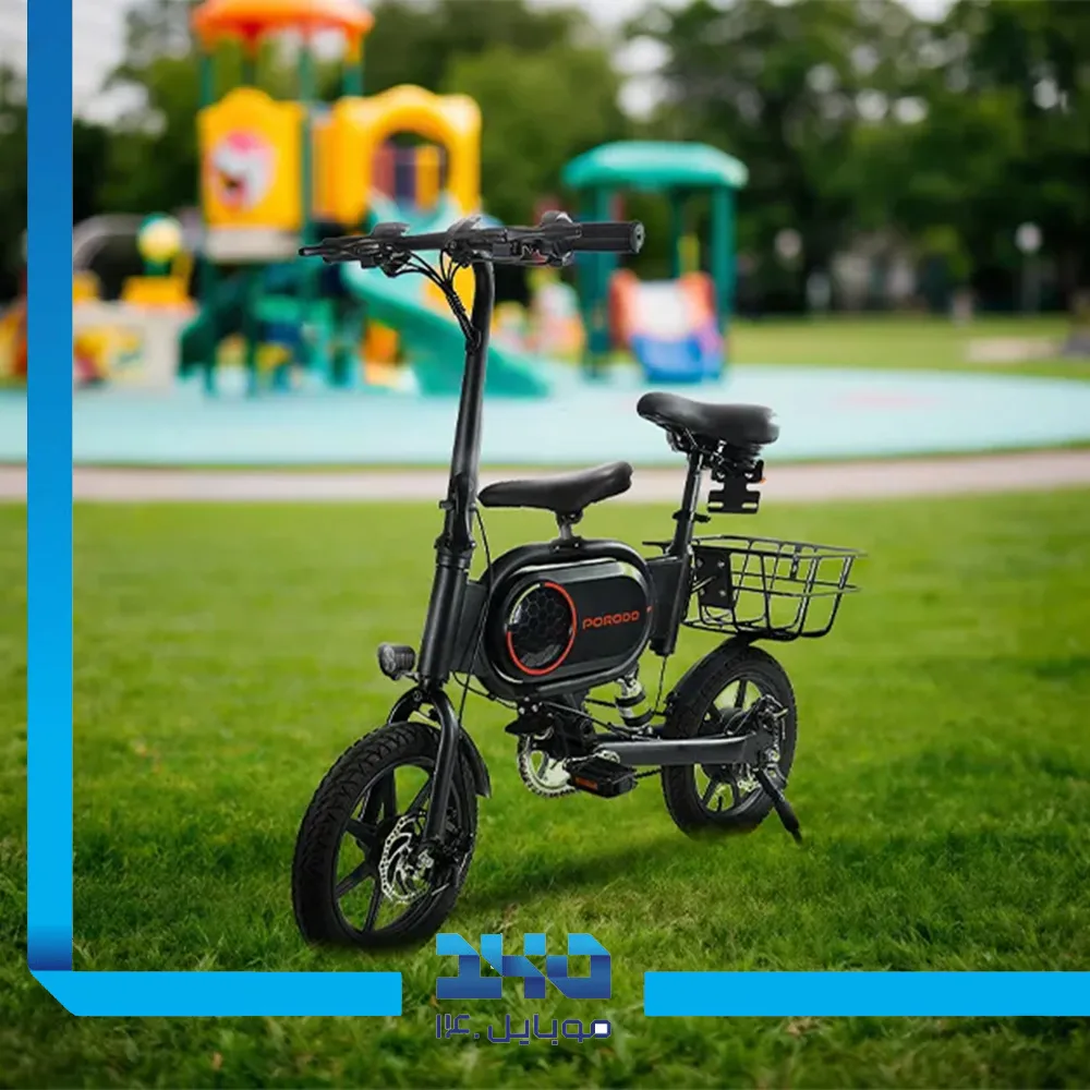 دوچرخه برقی پرودو لایف استایل با صندلی کودک مدل Folding Urban (LFS083) با توان 350 وات