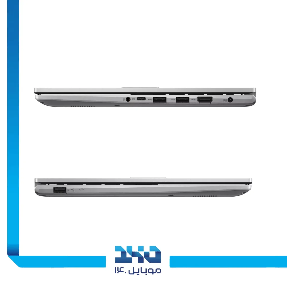 لپ تاپ ایسوس 15.6 اینچ مدل Vivobook X1504VA i3 1315U 8GB 512GB intel UHD