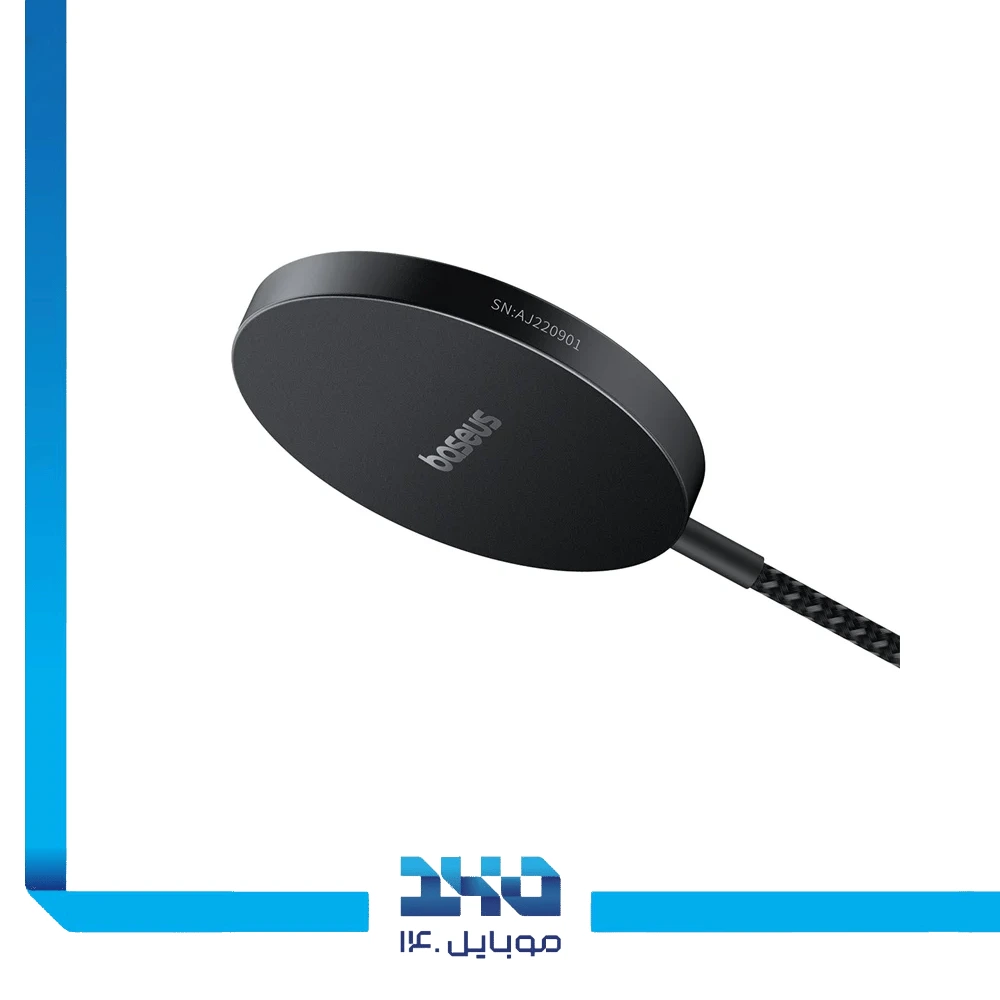 شارژر بی‌سیم 15 وات بیسوس مدل Simple Mini4