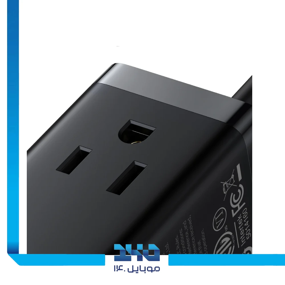 شارژر رومیزی 65 وات بیسوس مدل GaN3 Pro Power Combo