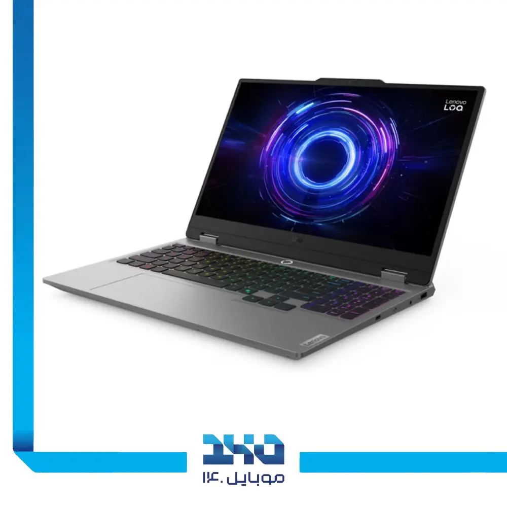 لپ تاپ لنوو 15 اینچ مدل LOQ 15IRX10 i7-14700HX-24GB-512GB-RTX5050