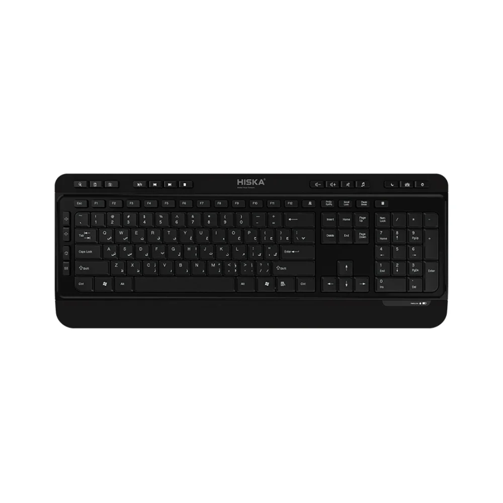 کیبورد بیسیم هیسکا مدل HX-KE235W
