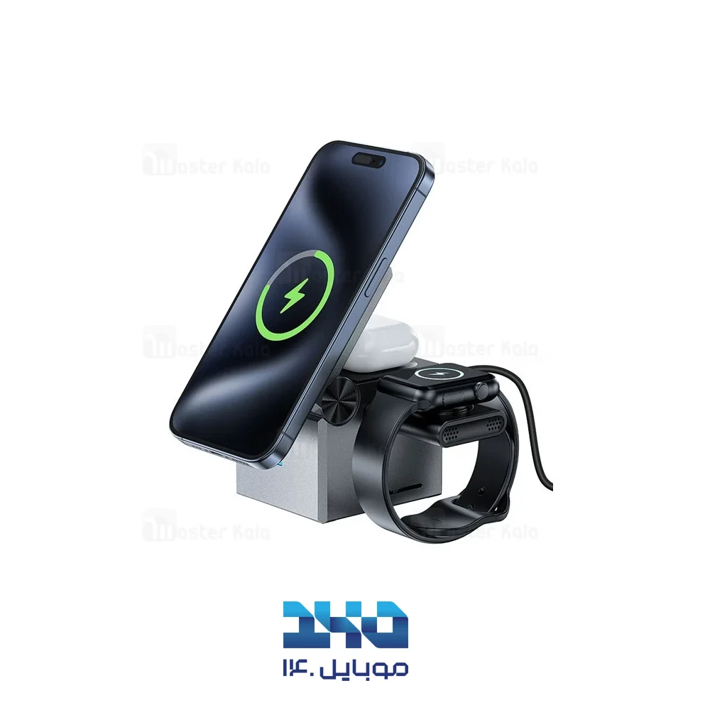 شارژر وایرلس چند کاره مگ سیف ایس فست مدل E18