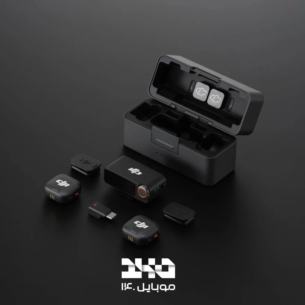 میکروفون یقه‌ای بی‌سیم دی جی آی مدل Mic 3