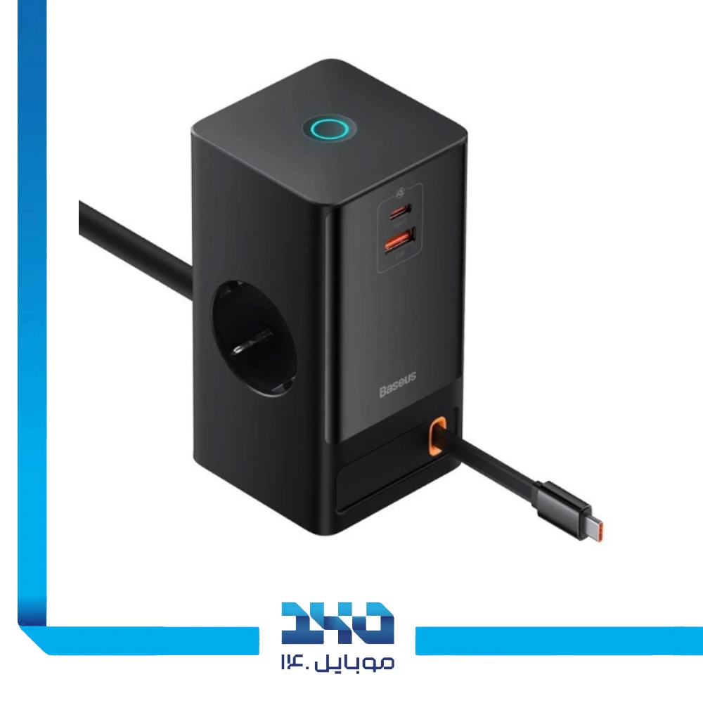 شارژر رومیزی 65 وات بیسوس مدل PSLR000301