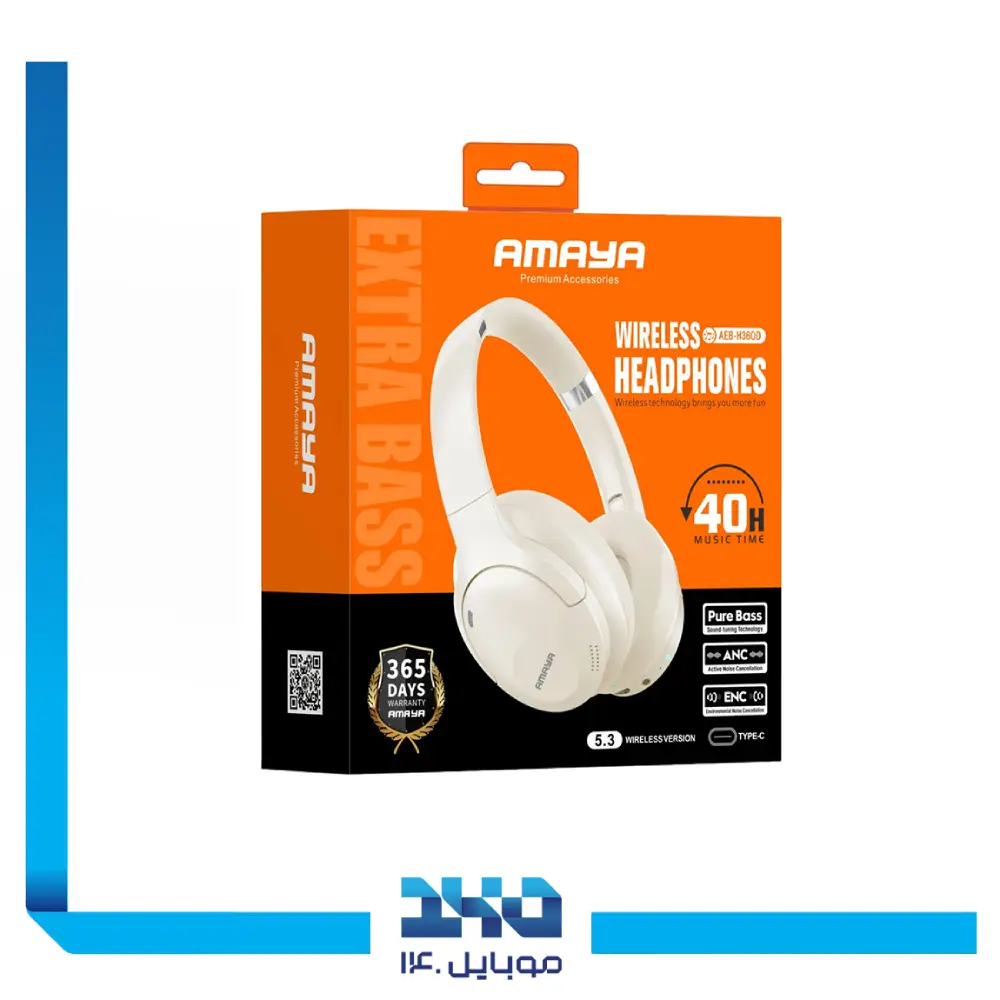 هدفون بی سیم آمایا مدل AEB-H360D