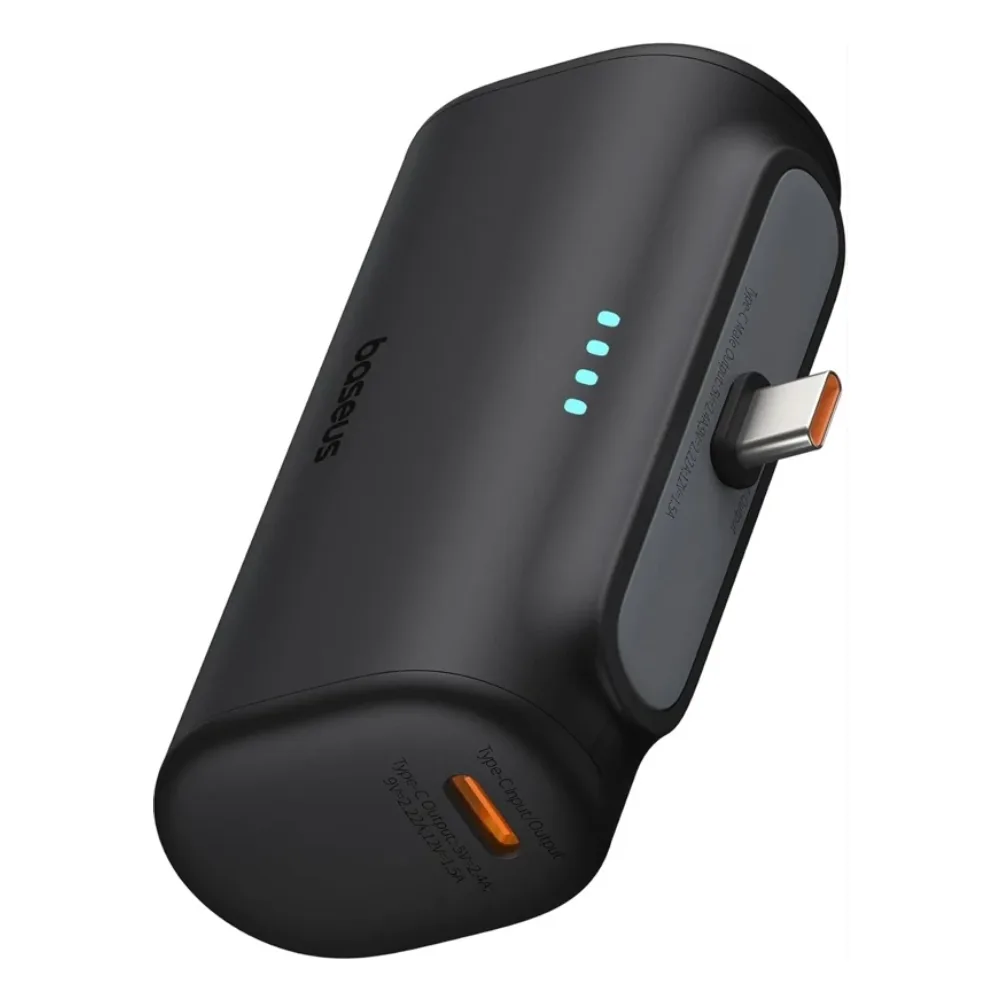پاوربانک بیسوس 5000 میلی‌آمپرساعت مدل Compact