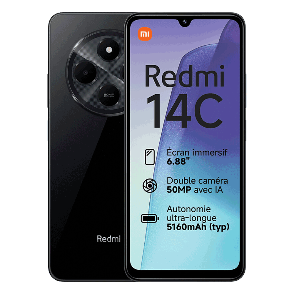 گوشی موبایل شیائومی مدل Redmi 14C ظرفیت 128 گیگابایت رم 6 گیگابایت