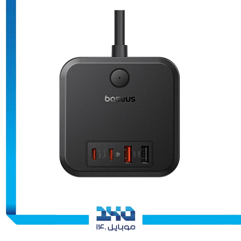 شارژر رومیزی 30 وات بیسوس مدل PowerCombo Cube