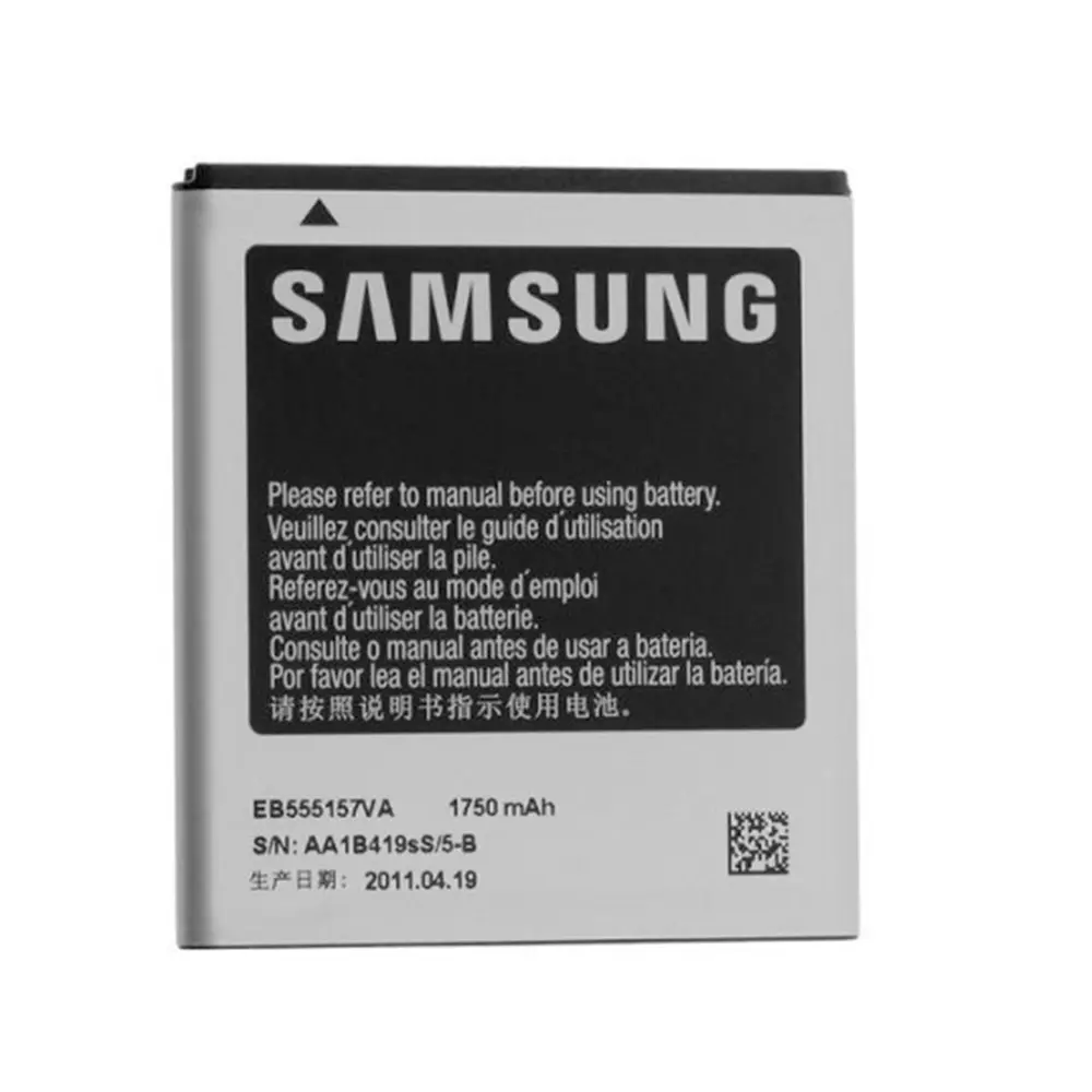 باتری گوشی سامسونگ I997 Infuse 4G ظرفیت 1750 میلی‌آمپر مدل (EB555157VA) | اصل