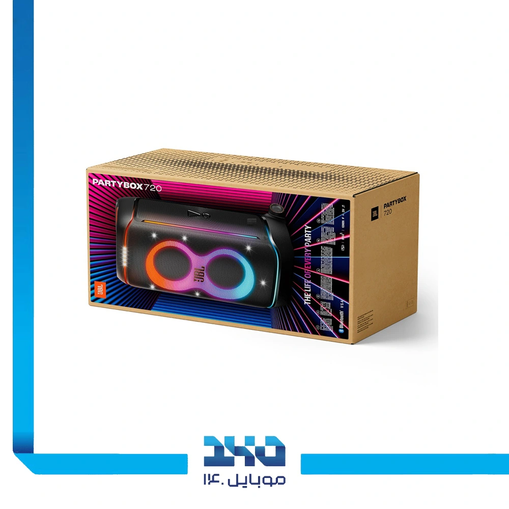 اسپیکر بلوتوثی قابل حمل جی بی ال مدل PartyBox 720