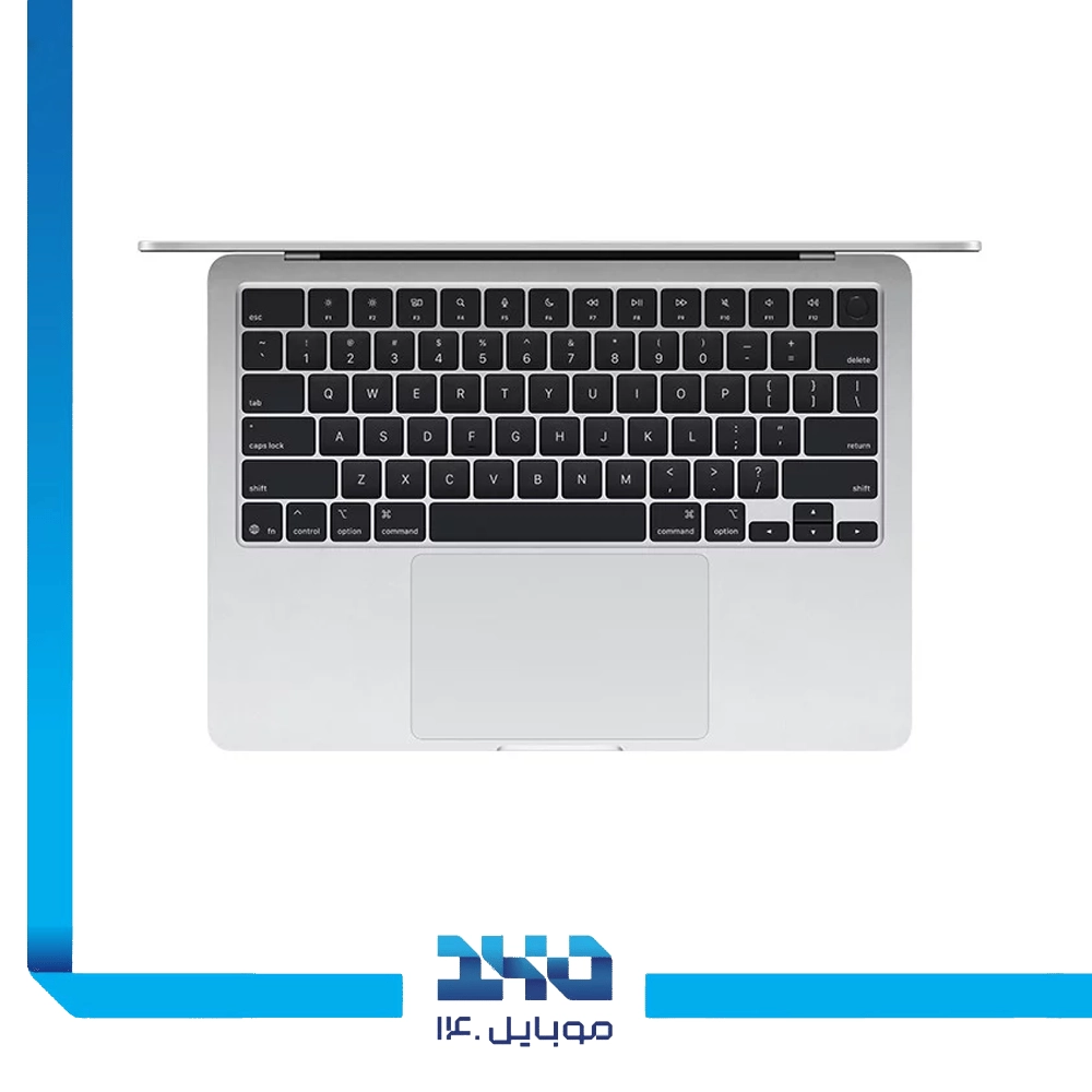 لپ تاپ 13.6 اینچی اپل مدل MacBook Air MW0W3 2025 16GB 256GB LLA