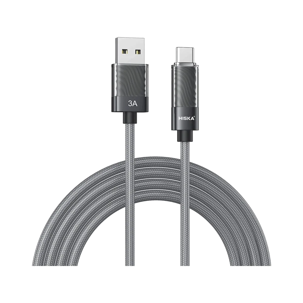 کابل شارژ USB-A به تایپ سی هیسکا مدل LX-821AC