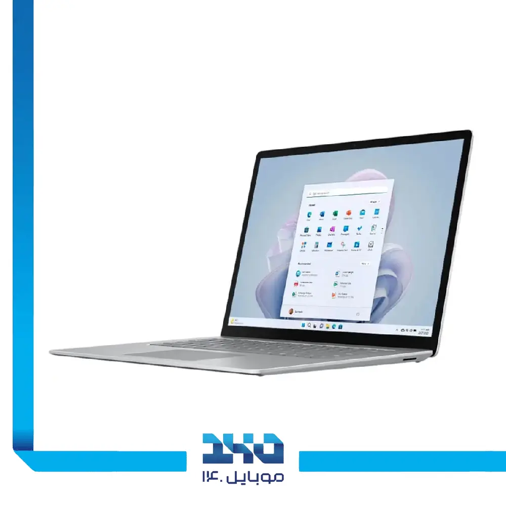 لپ تاپ مایکروسافت 15 اینچی مدل Surface Laptop 5 i7 1255U 8GB 256GB Intel Iris Xe
