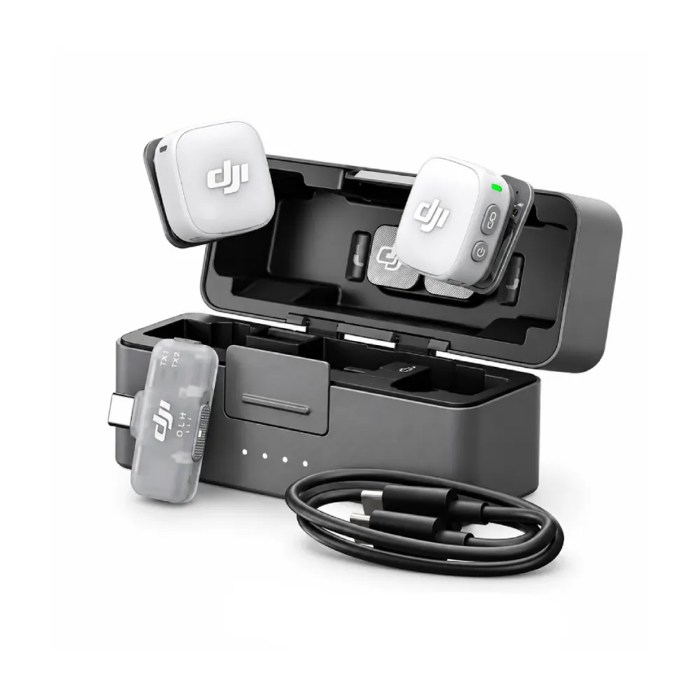 میکروفون یقه‌ای بی‌سیم دی جی آی مدل Mic Mini 2 سینگل پک