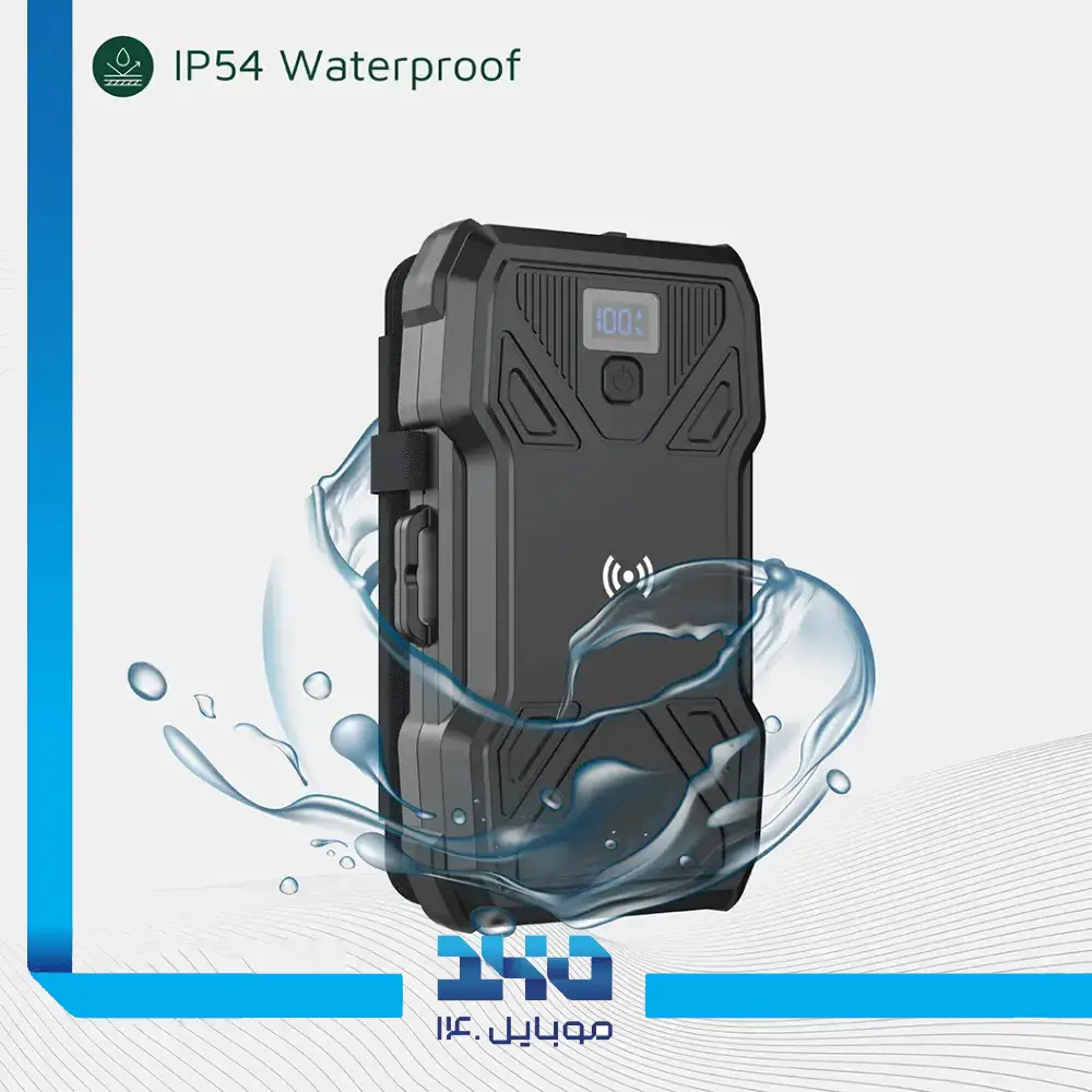 پاور بانک خورشیدی گرین لاین 20000 mAh مدل Solar 5 Panel