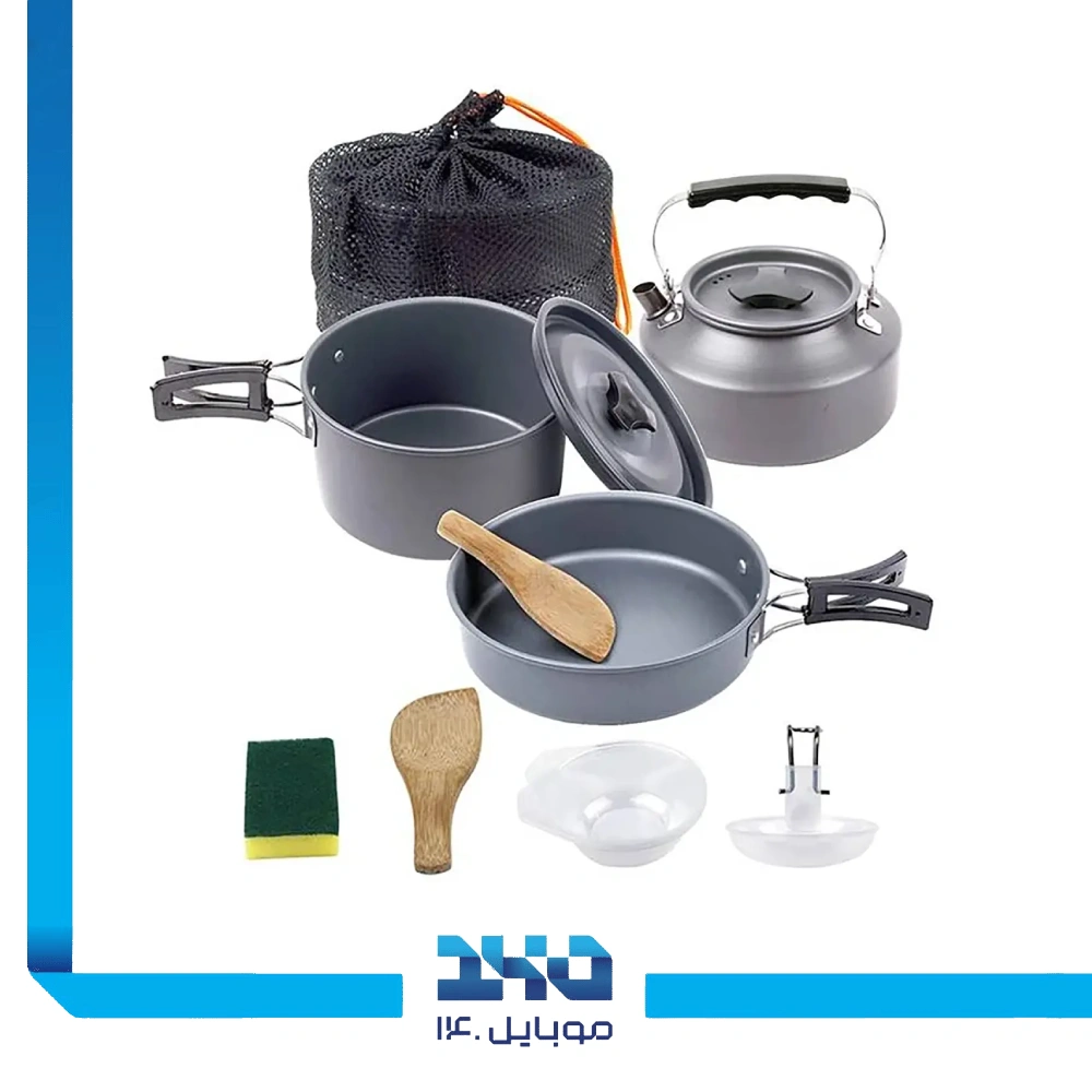 ست ظروف کمپینگ 7 در 1 گرین لاین مدل Camping Cookware