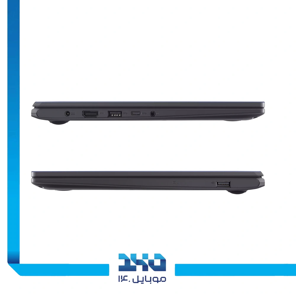 لپ تاپ ایسوس 14.0 اینچ مدل VivoBook E410KA Pentium N6000 4GB 64GB+256GB intel UHD