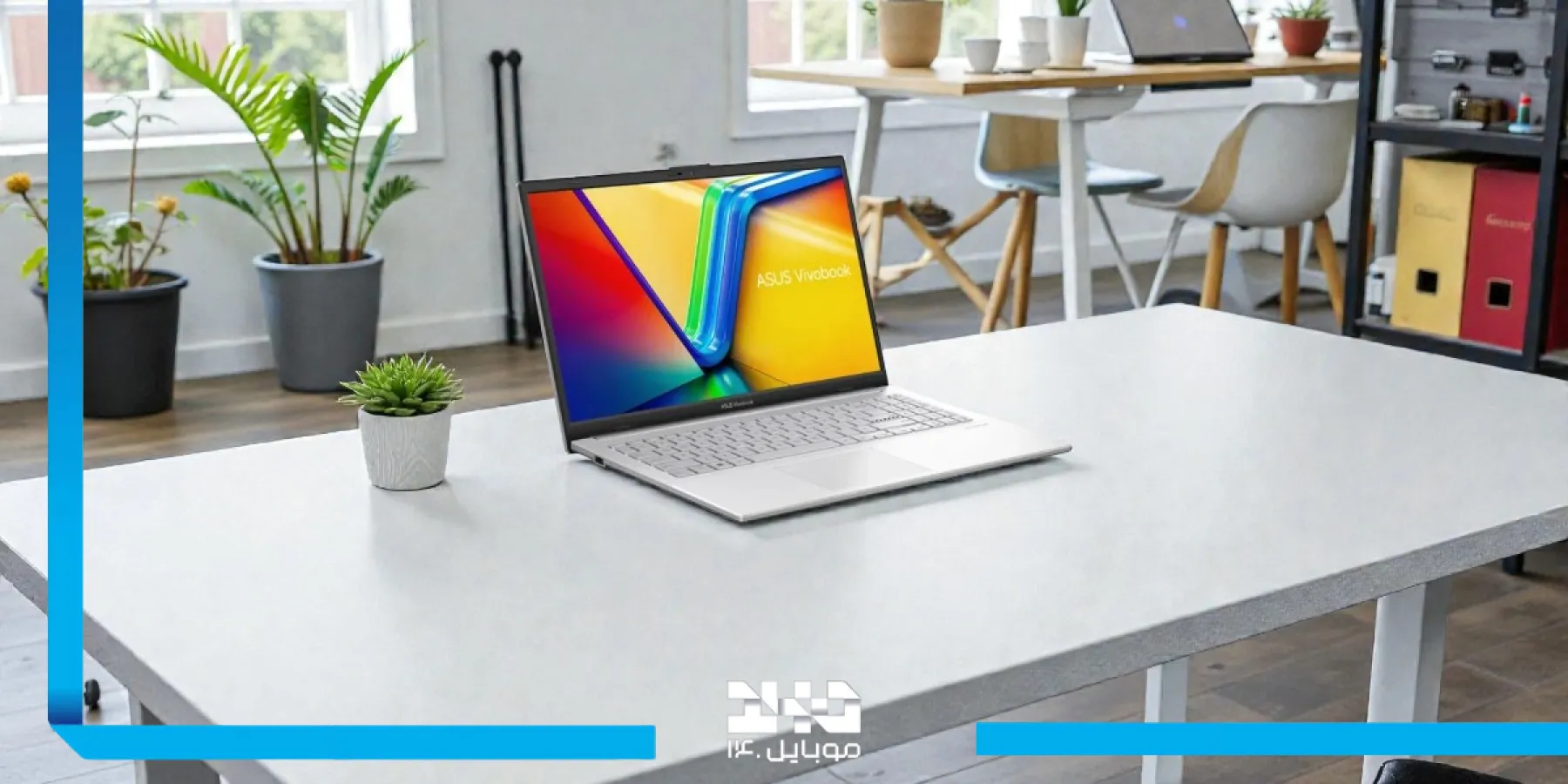 معرفی و طراحی بدنه لپتاپ ایسوس Vivobook Go 15 E1504FA NJ287