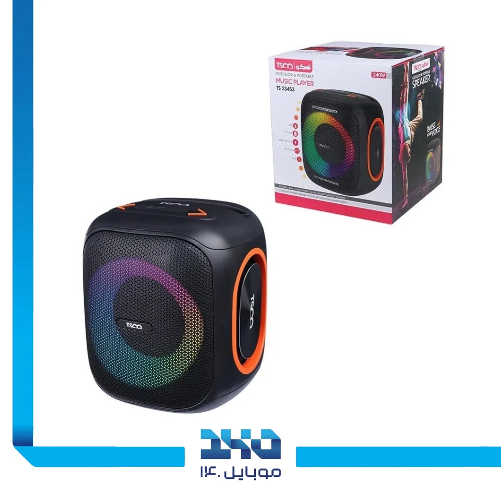 اسپیکر بلوتوثی تسکو مدل (TS 23453)