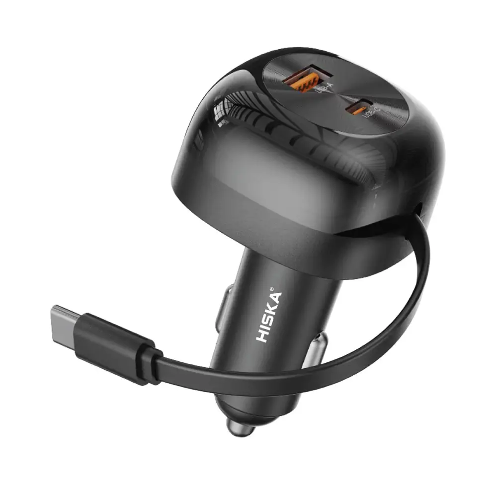 شارژر فندکی 62 وات هیسکا مدل HCC-336