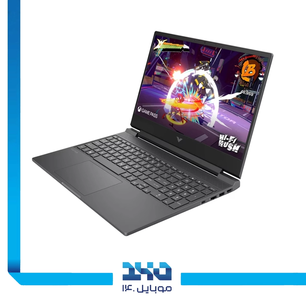 لپ تاپ اچ پی 15.6 اینچ مدل Victus 15 fb3093dx R7 77435HS 16GB 512GB RTX4050