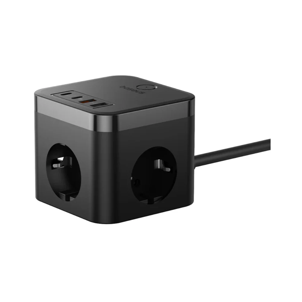 شارژر رومیزی 30 وات بیسوس مدل PowerCombo Cube