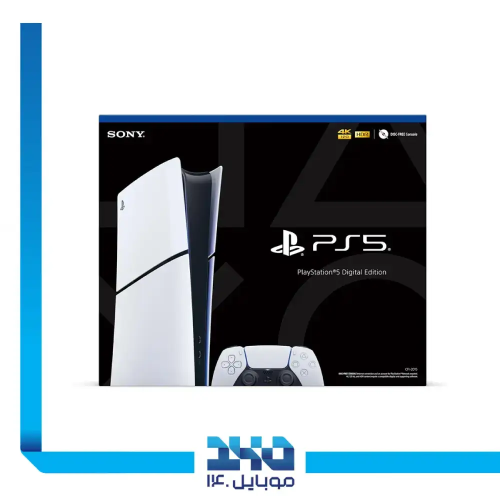 کنسول بازی سونی مدل Play Station 5 Slim Digital - ریجن آمریکا 2015