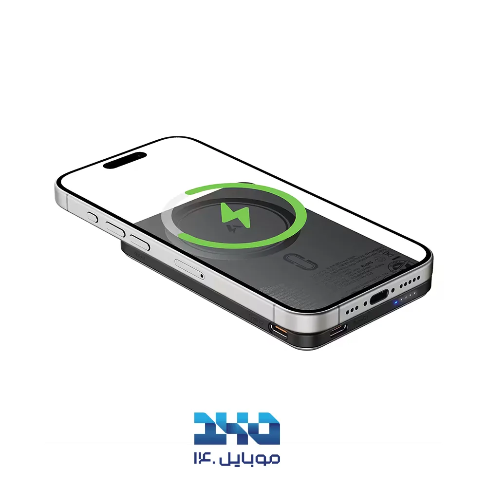پاوربانک 20W ایس فست مدل M30 ظرفیت 5000 میلیآمپرساعت
