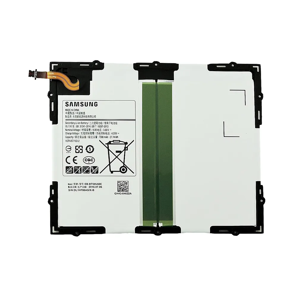 باتری تبلت سامسونگ Galaxy Tab A 10.1 2016 ظرفیت 7300 میلی‌آمپر مدل (EB-BT585ABE) | اصل