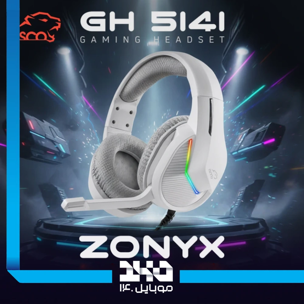 هدست گیمینگ تسکو مدل (GH 5141 Zonyx RGB)