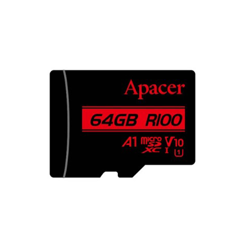کارت حافظه microSDXC اپیسر مدل (R100) ظرفیت 64 گیگابایت